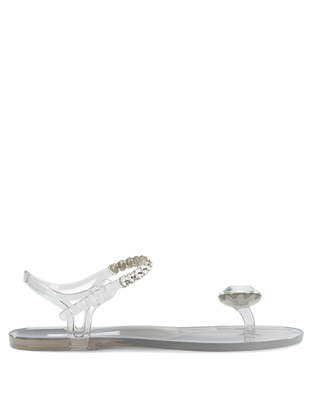 Menghi Iride Jelly Sandals - Silver | dad0a0ffdd2b52104d82e4ef82b9111a3e31c4d3