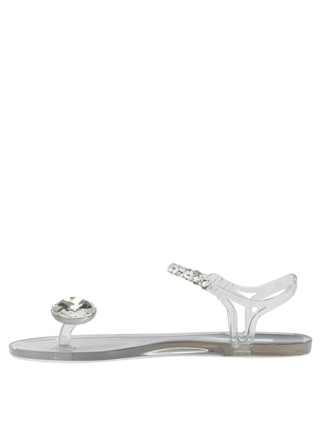Menghi Iride Jelly Sandals - Silver | 2daf2e8060ae6df7c743774055da57791040a1b1