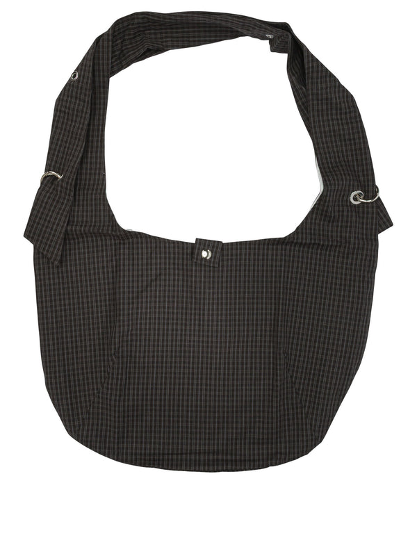 Eyelet Shoulder Bags Black