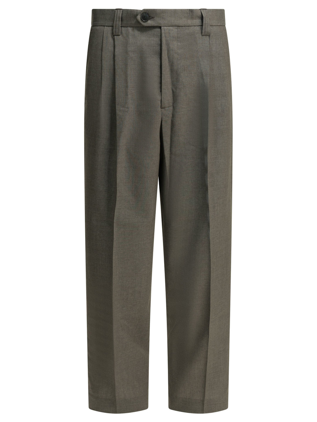 Mfpen Wool Tailored Pants Trousers - Brown | f60ad415638a6383662920f1a55794893659eb9b