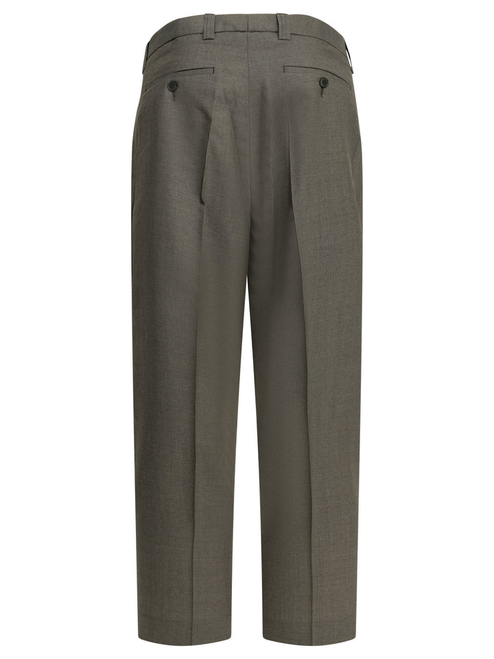 Mfpen Wool Tailored Pants Trousers - Brown | 8ea9a88d5d1980b14c80f9d8c376b0bd137d6350