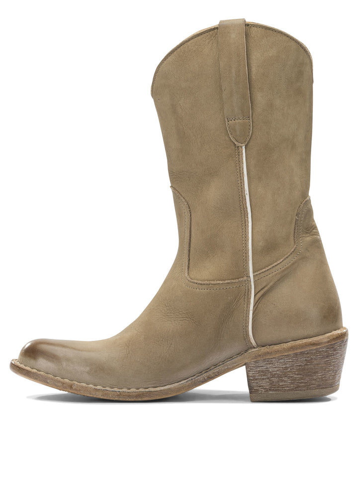 Moma Dallas Boots and Ankle Boots - Beige | 8ea68fc4899d6c9f17535958cb5a985772040134