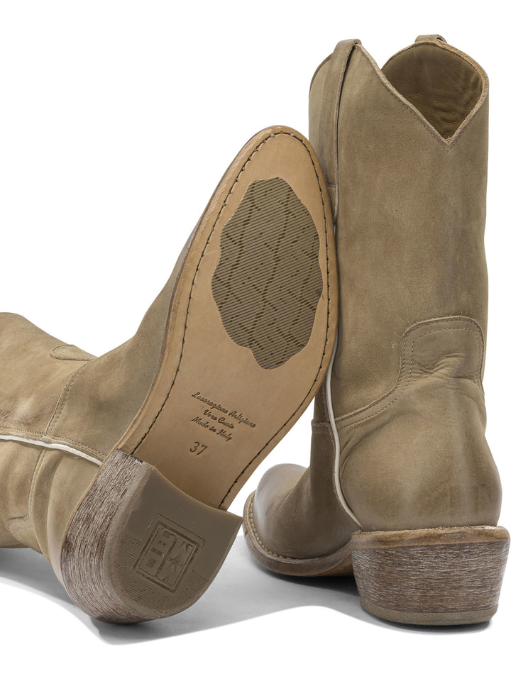 Moma Dallas Boots and Ankle Boots - Beige | 4982c98d75642c1f440e4d229423d3bd4942c190