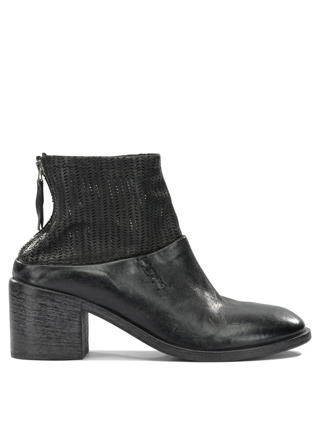 Moma 70mm Zippered Ankle Boots Boots and Ankle Boots - Black | 09c778fde0f49fcef134f33a23f4940f33dc5ac7