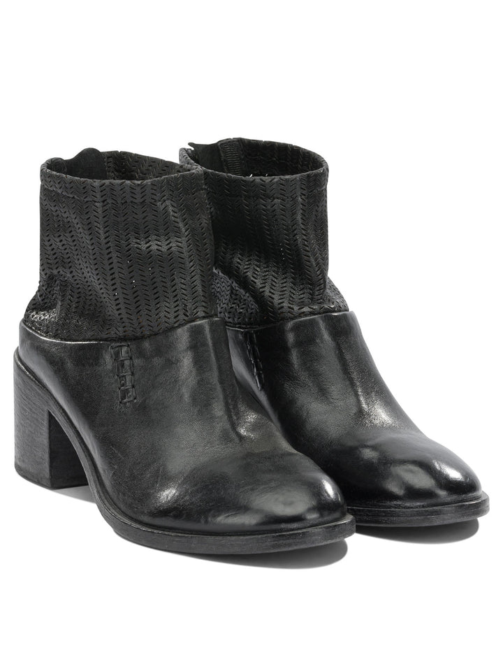 Moma 70mm Zippered Ankle Boots Boots and Ankle Boots - Black | e63cf40db5700f44e829a7c6f6a32de8bf41e4f3
