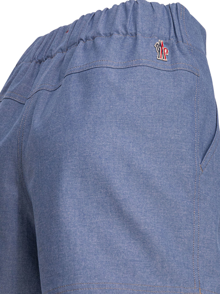 Moncler Grenoble  Shorts - Light blue | f6838490ab16ea84da6b5ee47f291d4852f3de86