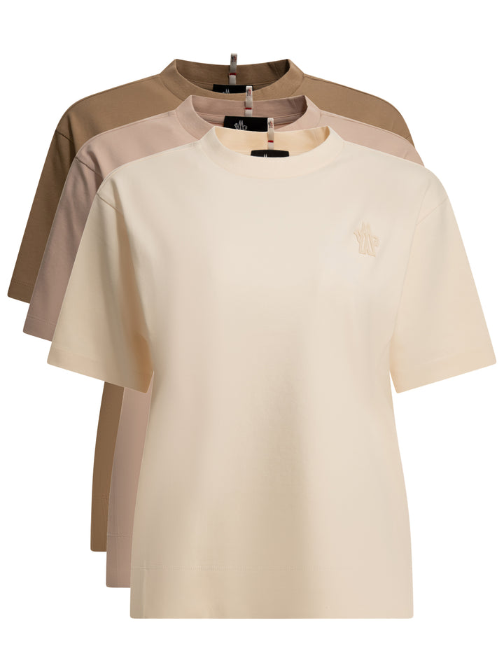 Moncler Grenoble Crew-Neck T-Shirt With Logo T-shirts - Multicolor | 56b2c2fc4a5376e6cceeaea9726755ef741a0f64