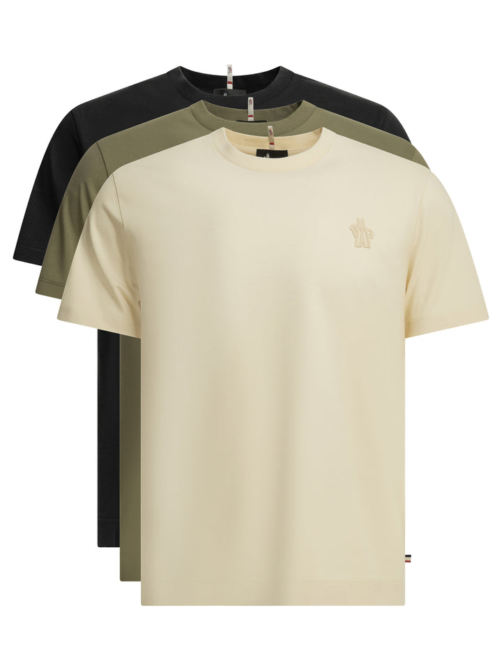 Moncler Grenoble Crew-Neck T-Shirt With Logo T-shirts - Multicolor | b75486046e07bb8d124aa9d578f624b463467440
