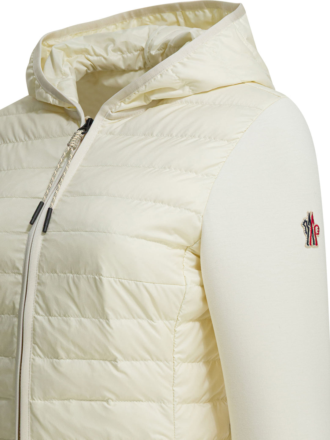 Moncler Grenoble Quilted Jacket With Logo Jackets and Coats - White | ba6e621c7cb020b83c0de34aab9ffebb909b1a41