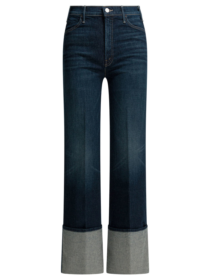 Mother Denim Kicks And Riffs Jeans - Blue | a3a9e9cda94d7928dac9512c5d64637b8e5b7876