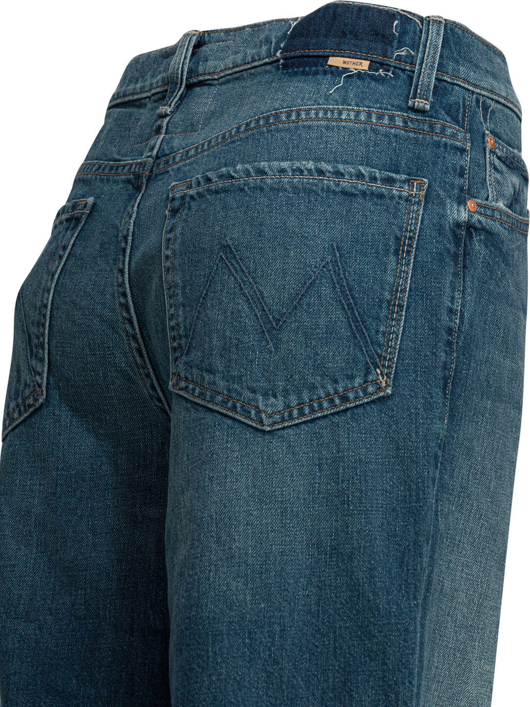 Mother Denim The Return Zip Jeans - Blue | 0711a859a935869147c0e42f5baaaaff1d30ac0b