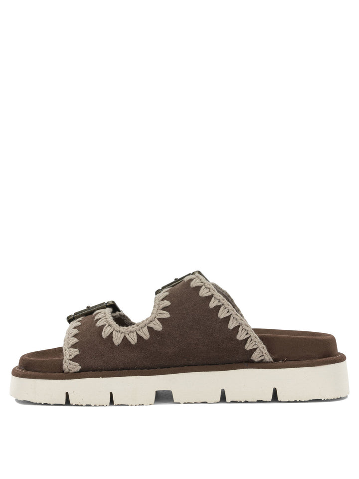 Mou  Sandals - Brown | 7cf0dd6c075a8f55fad5c0412b8efc7fc1567e77