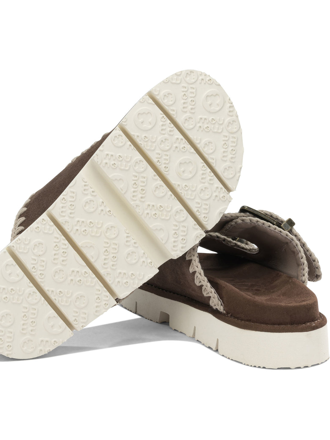 Mou  Sandals - Brown | 7afcf022ab4d5e7017e9ecd36b3901c08dec0d4d