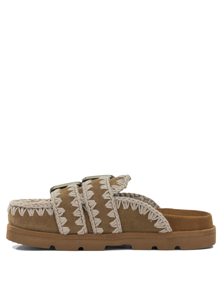 Mou  Sandals - Brown | 8d7dcb139a43e2b9e700a2134918f08db37baac1