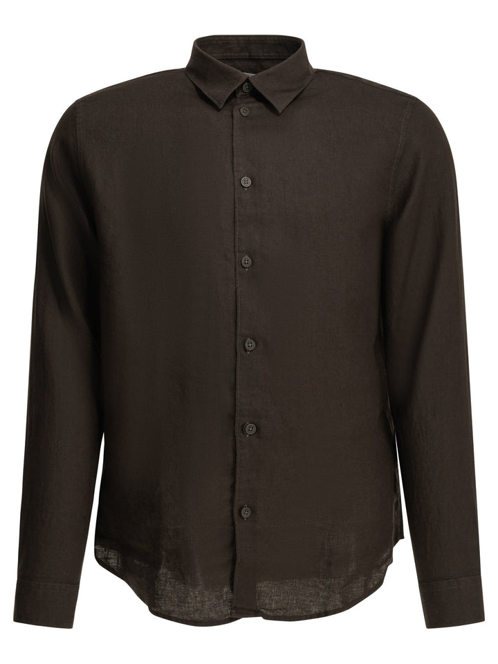 Nn.07 Enzo Shirts - Brown | f2232aa57690bfc440d155323051d2f8f22177b5