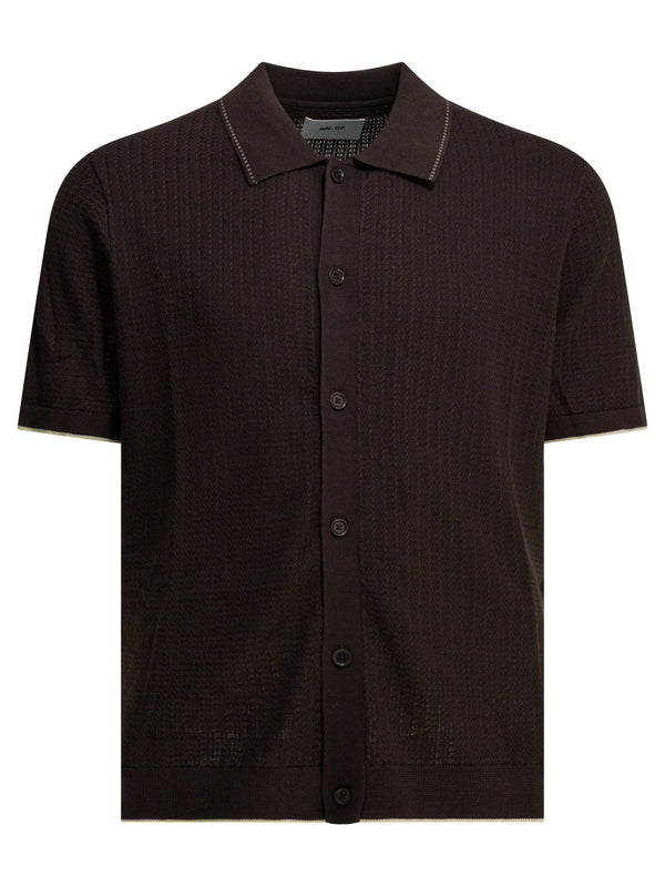 Nalo Polo Shirts Brown