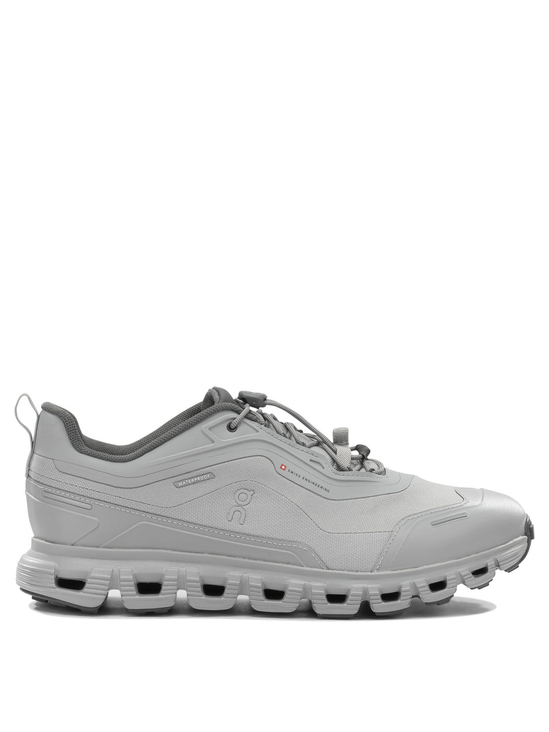 On Running Cloud 6 Geo Waterproof Sneakers & Slip-On - Grey | 3c82f339271c3988e762522d2071f61870027f9c