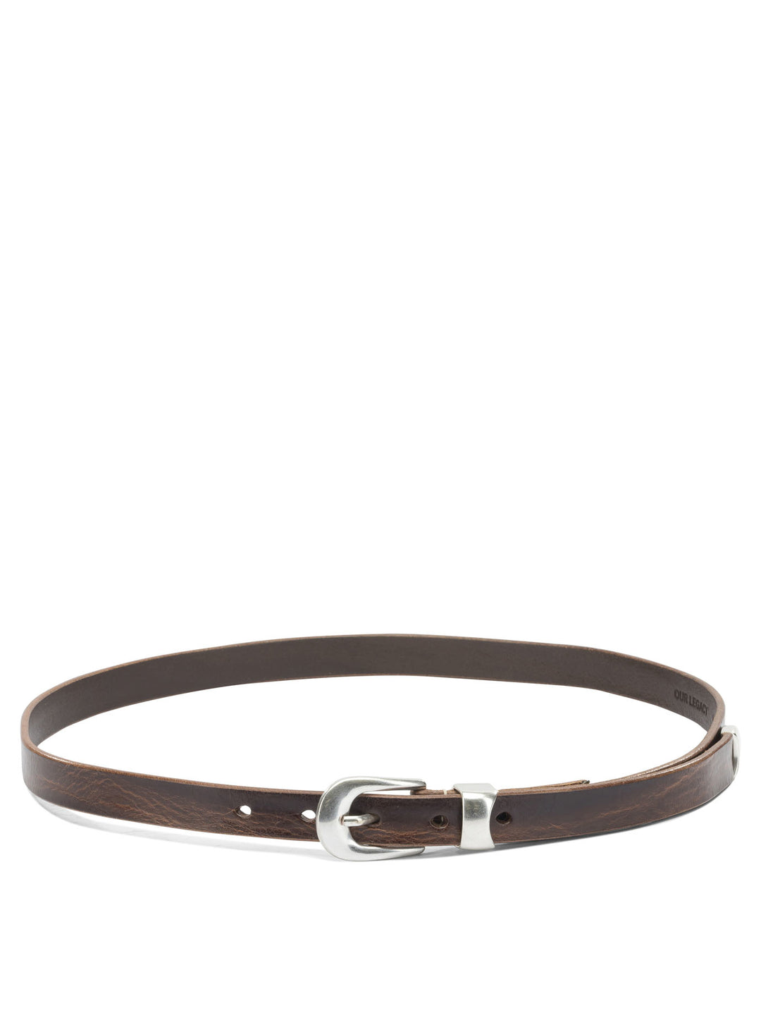 Our Legacy Leather Belt Belts - Brown | e7467e27fa2bc3357440b3afbd8952c10b4a4462