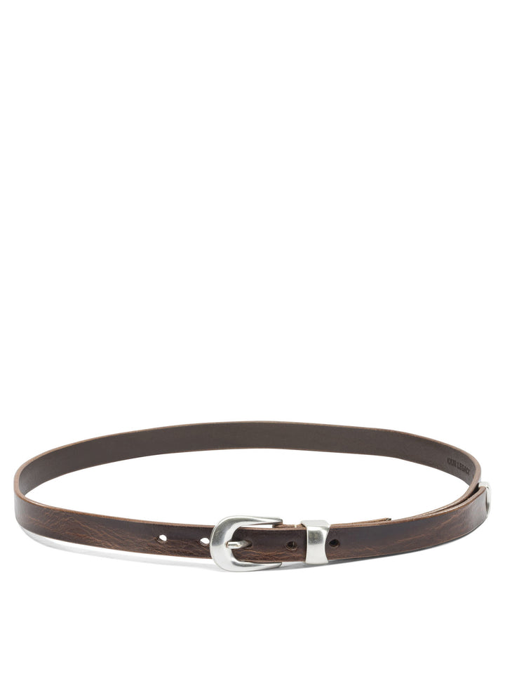 Our Legacy Leather Belt Belts - Brown | e7467e27fa2bc3357440b3afbd8952c10b4a4462