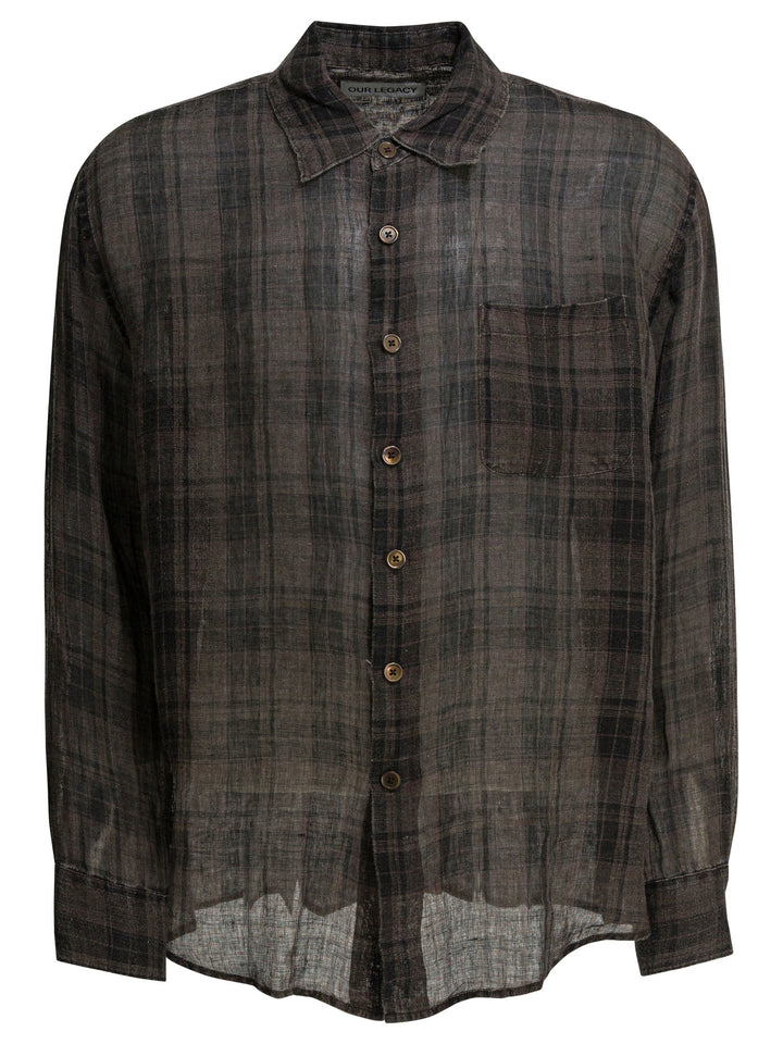 Our Legacy Above Shirts - Brown | 86088fafebafea3f737e04f5411e462b8e0d0f03