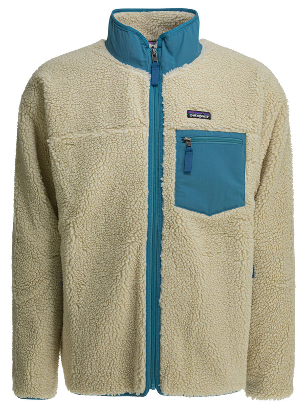 Classic Retro-X Fleece Jackets And Coats White