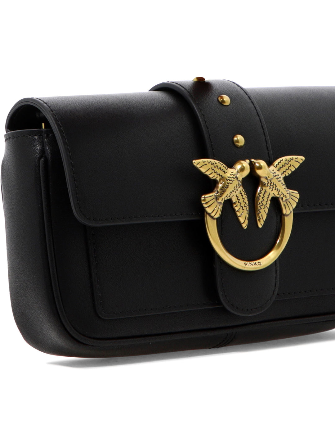 Pinko  Crossbody Bags - Black | 09425023af9894ee52ffcd8ff23613776eb370c5