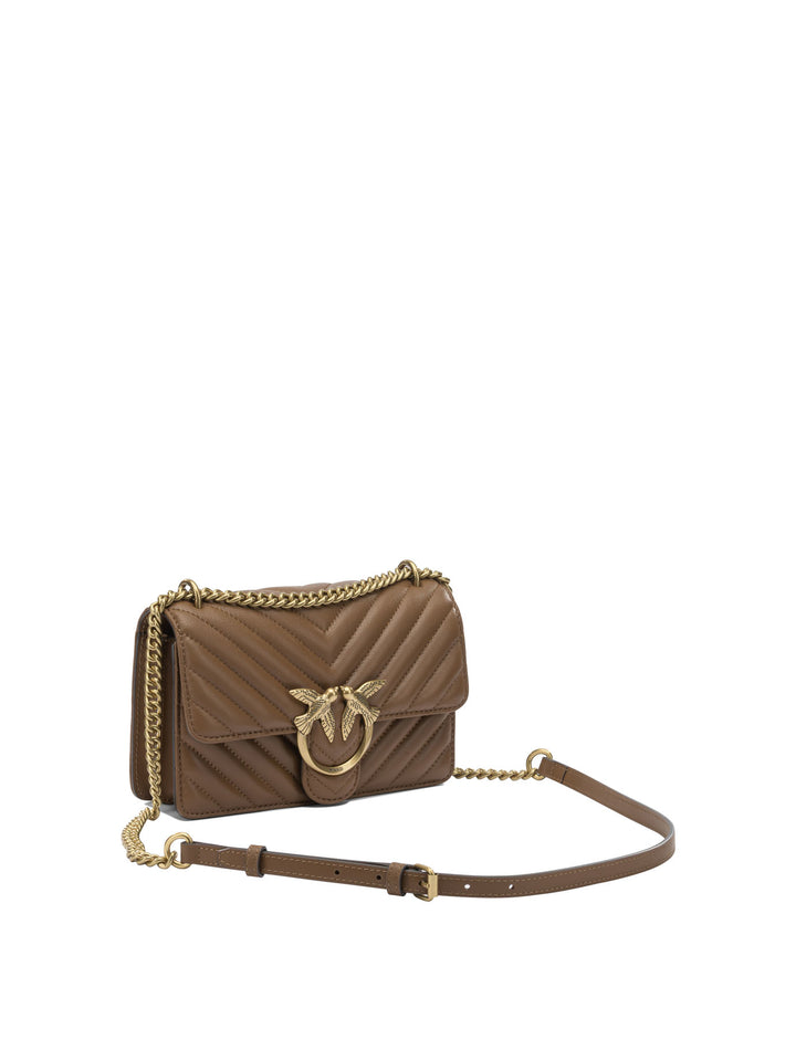 Pinko  Crossbody Bags - Brown | e7b8ef0f0421f5f14864ff7e5f992365e7ca5e2e