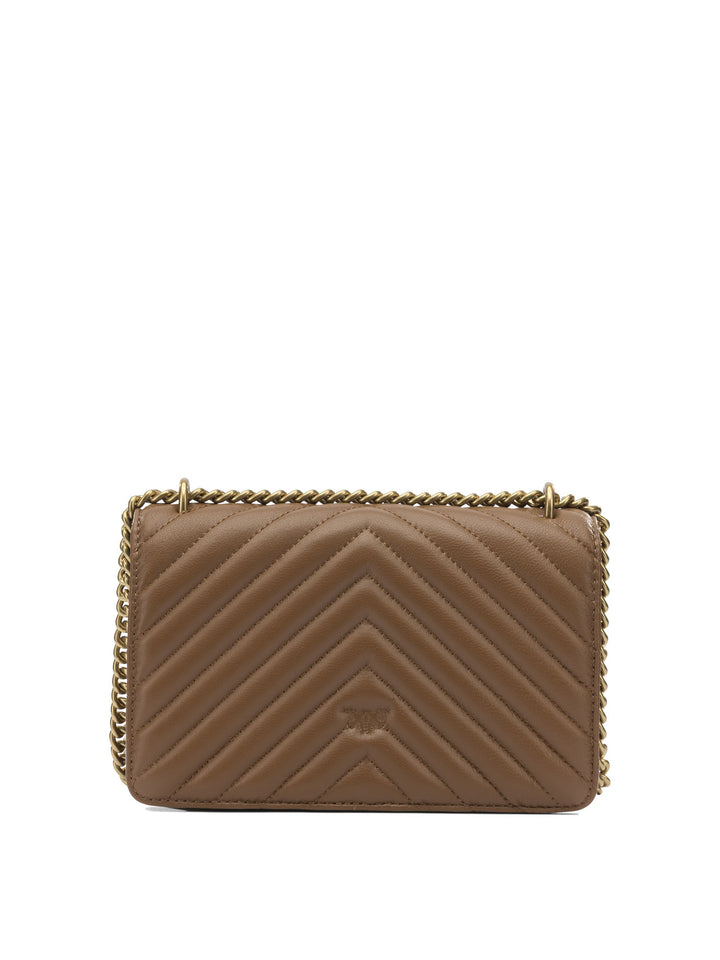 Pinko  Crossbody Bags - Brown | 91f288cccde236ee717a6fdc0625c5c9549a1afb