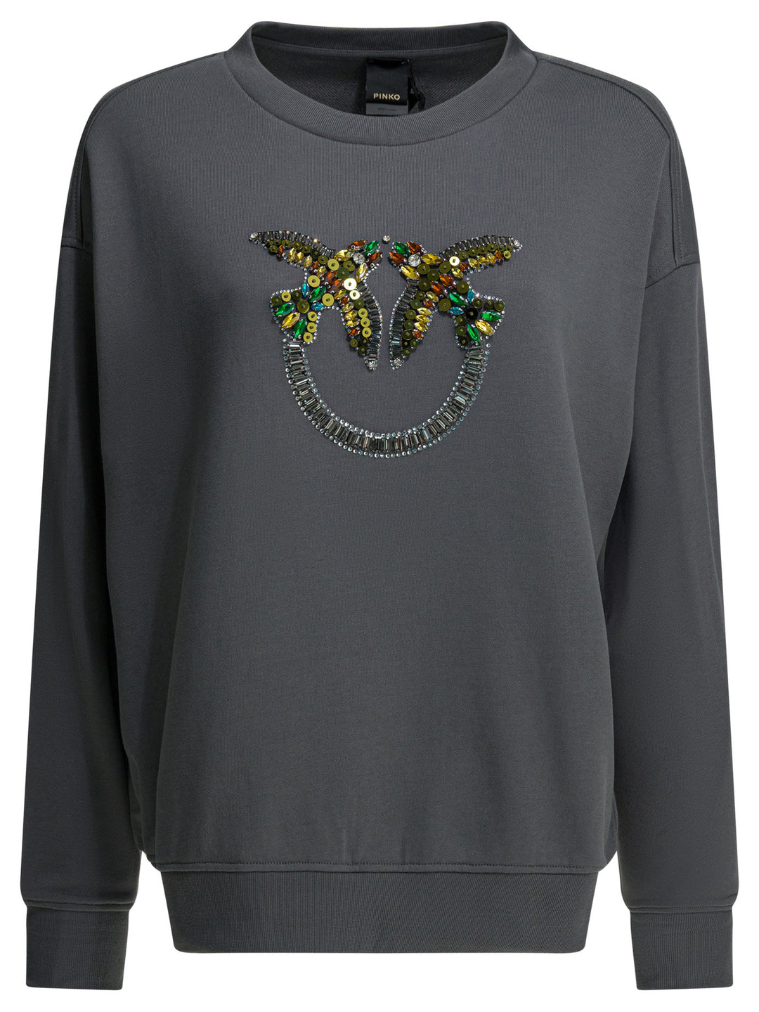 Pinko  Sweatshirts - Grey | 1eb22123f4b2b58a365b20ba9a5c4c87725d33fc