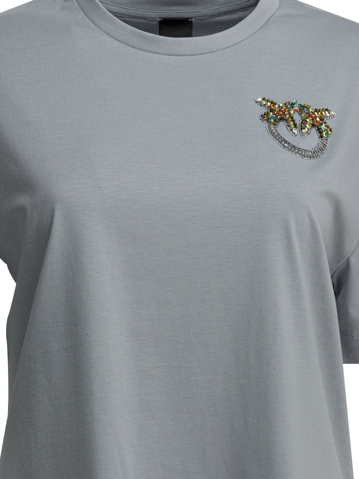 Pinko  T-shirts - Light blue | ebef623e925d6d63baee9bdc0aabca404372331c