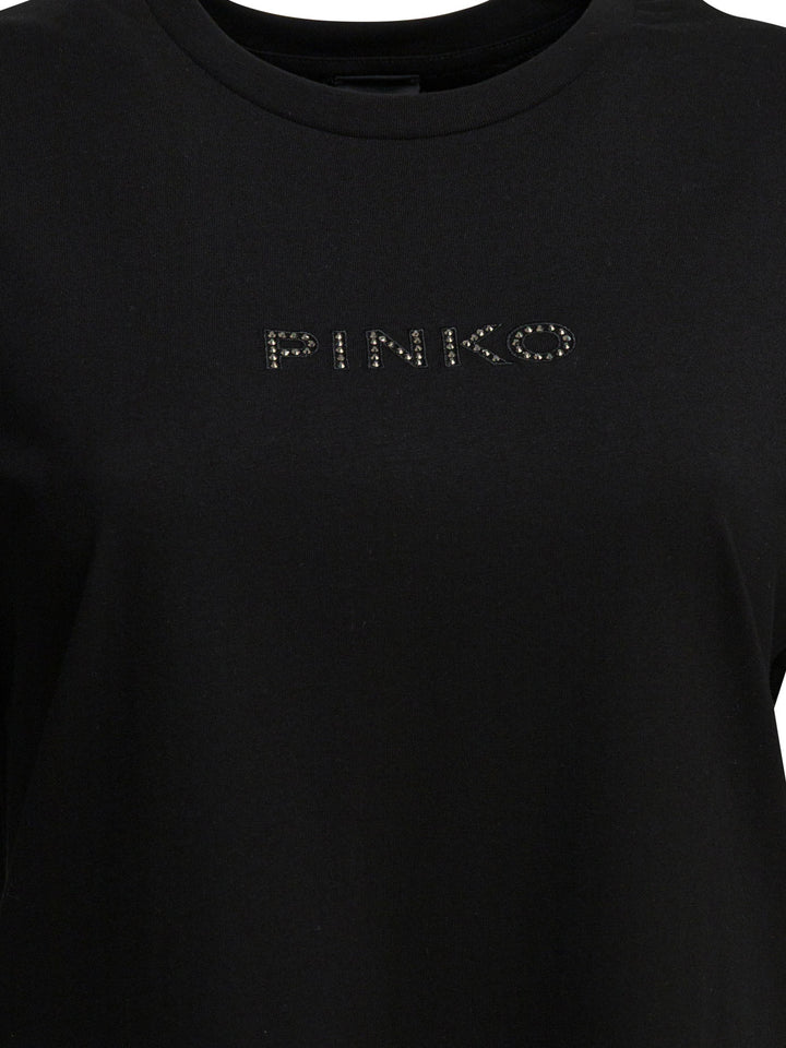 Pinko  T-shirts - Black | 4944a5f99d2018ef5bf47c0746cc541df5916d27
