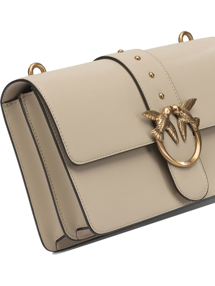 Pinko  Crossbody Bags - Beige | da53844c9c9cbaabadf6041311d560d7af56547c