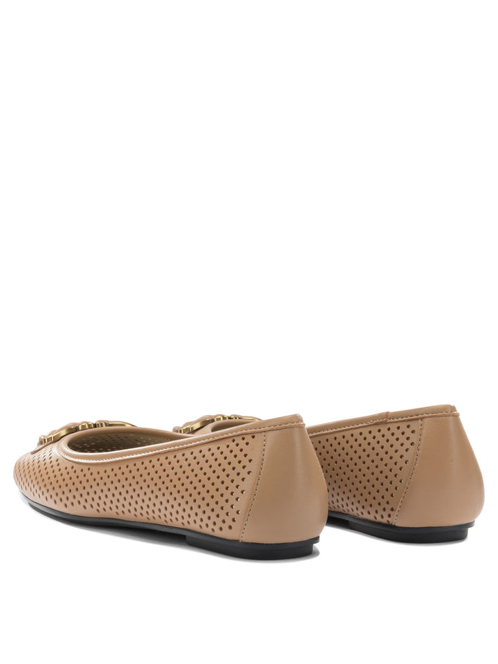 Pinko  Ballerinas - Beige | 5c90874fd6a7a10d20ca7857ad32ab7c9b4798f2