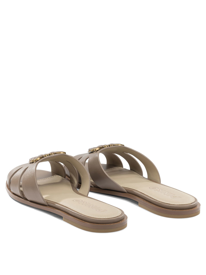 Pinko  Sandals - Beige | 596a26a73d76c054249717d7f6d78875f618c180