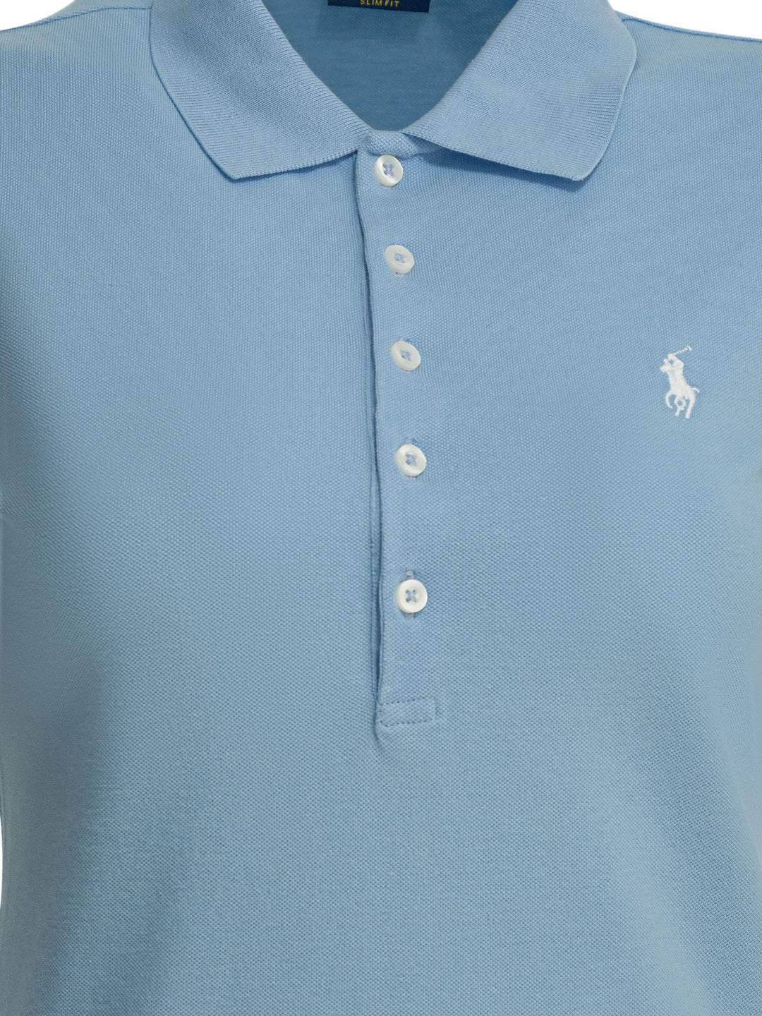 Polo Ralph Lauren Polo Shirt With Buttons And Logo Polo shirts - Light blue | a6c7837b69ed155e6417ff6946d24de92e518b51