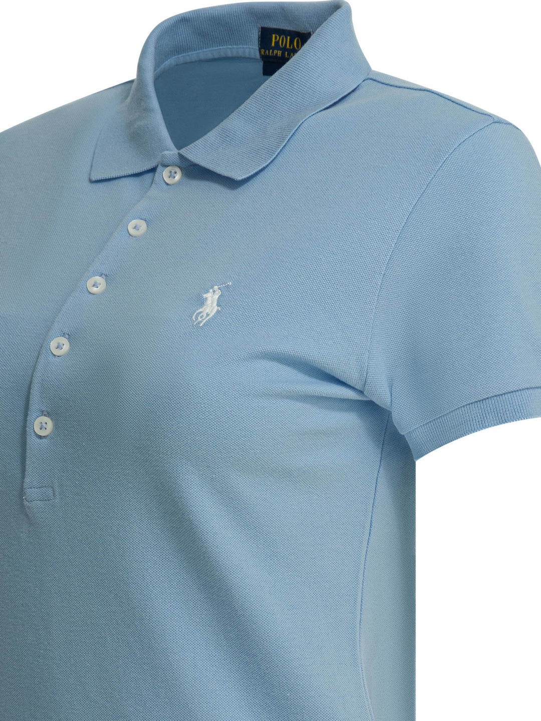Polo Ralph Lauren Polo Shirt With Buttons And Logo Polo shirts - Light blue | a538c599a5e2ddd7f48708d8be8804931ff76ffe