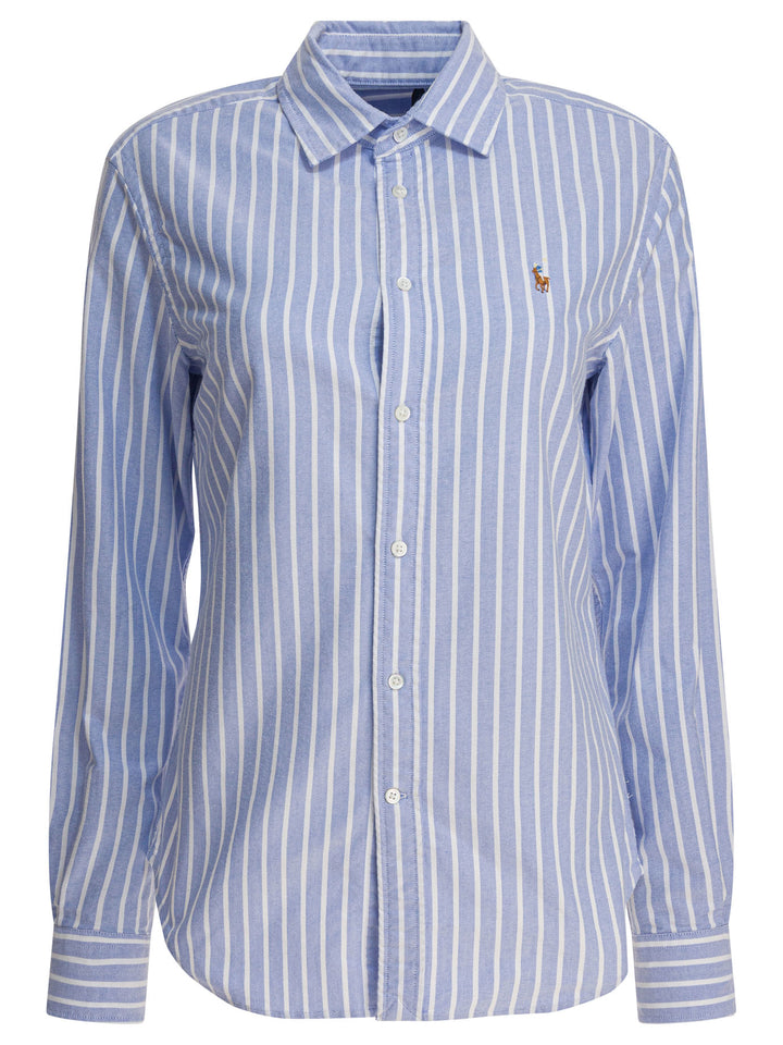 Polo Ralph Lauren Oxford" Striped Shirt Shirts - Light blue | abd36a3c4d6285cbf24f115f611e8894f9c21e9d