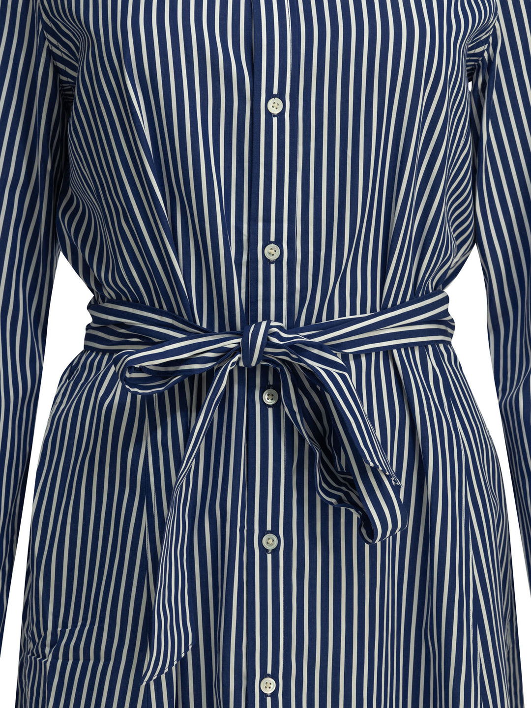 Polo Ralph Lauren Chemisier Midi Dress With Logo Dresses - Blue | adb0502882d2df8527cc5e4943bc6bf15942990a