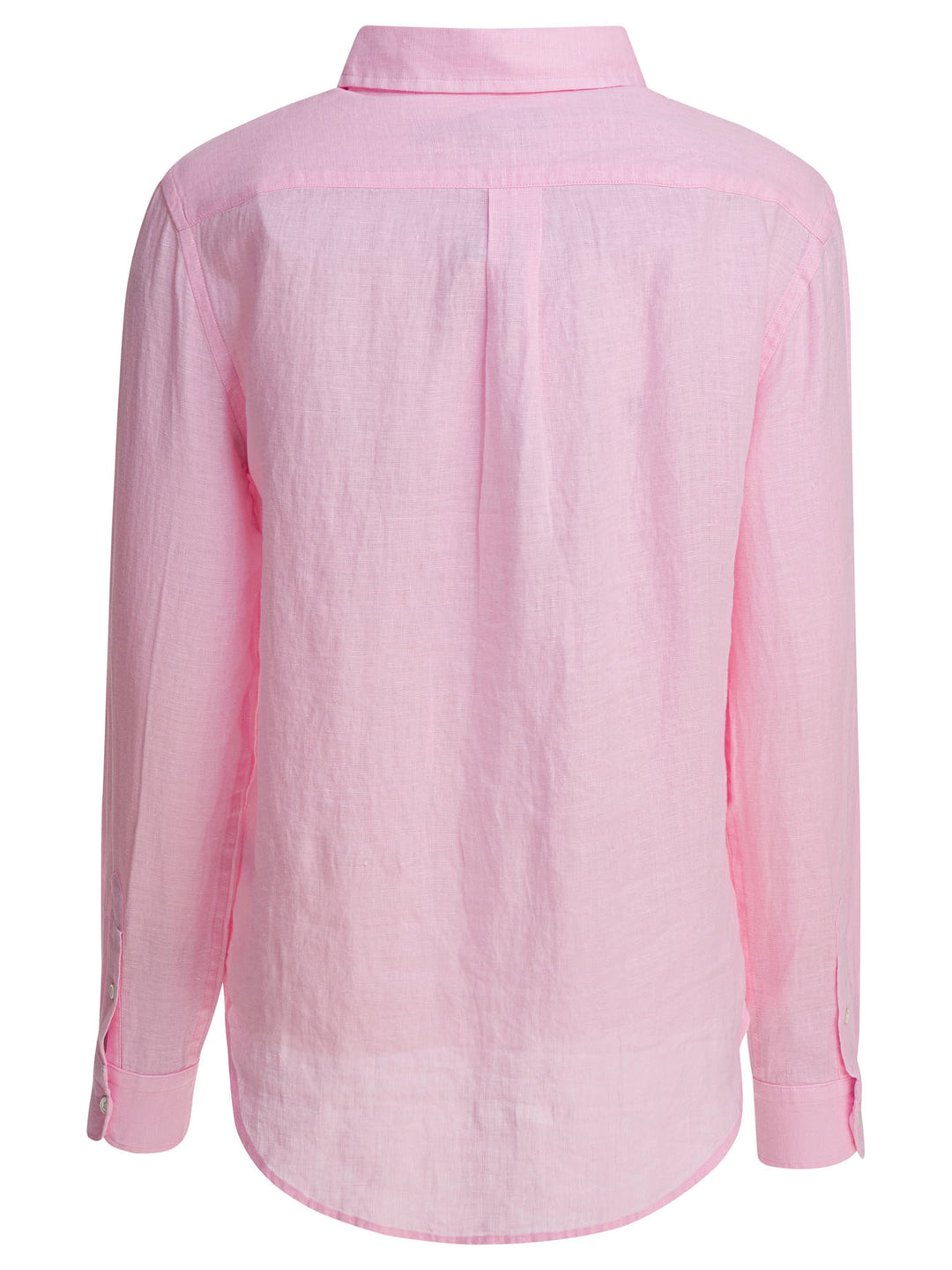 Polo Ralph Lauren Classic-Fit Linen Shirt Shirts - Pink | 8abb5473c289881fff5c2ab7c18e4cc7849d5e6f