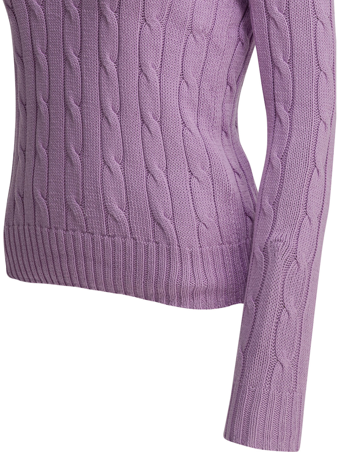 Polo Ralph Lauren Crew-Neck Sweater With Logo Knitwear - Purple | c8958e47e19b5d4b0ea24a34e43b461a2fd5b8e1