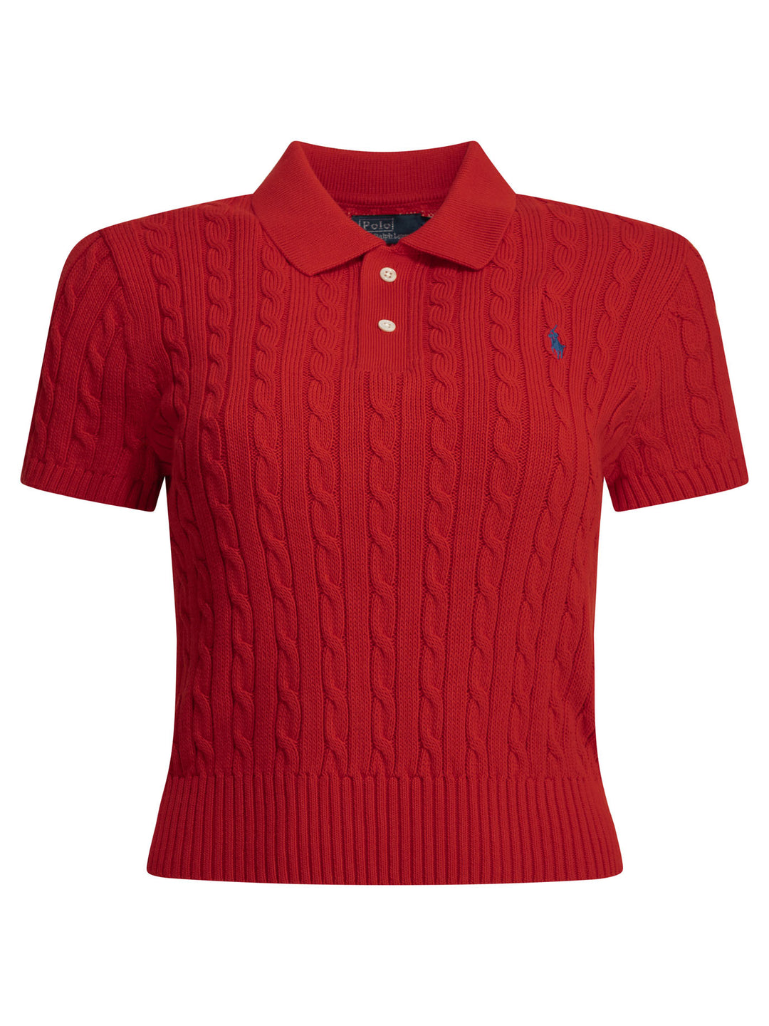 Polo Ralph Lauren Knitted Polo Shirt With Buttons Polo shirts - Red | 71126f3b8ca014345974c57b8e91f367794bbf7c