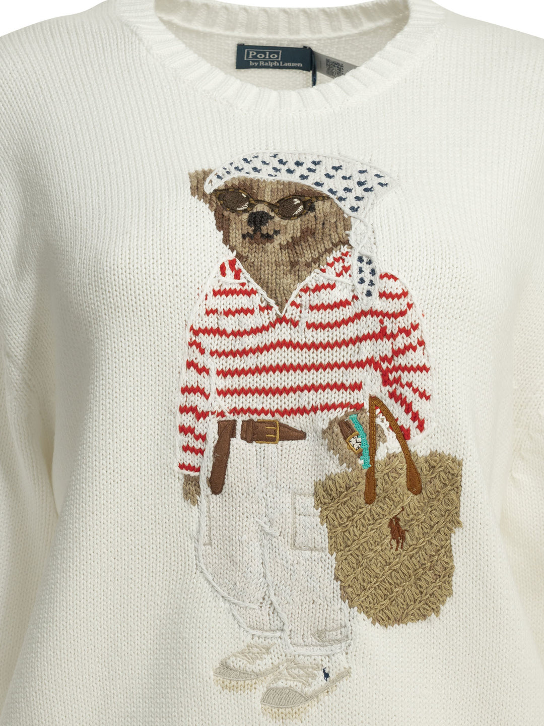 Polo Ralph Lauren Polo Bear Knitwear - White | f124aff6abe2a8afe66a61aa816dba733caf11b3