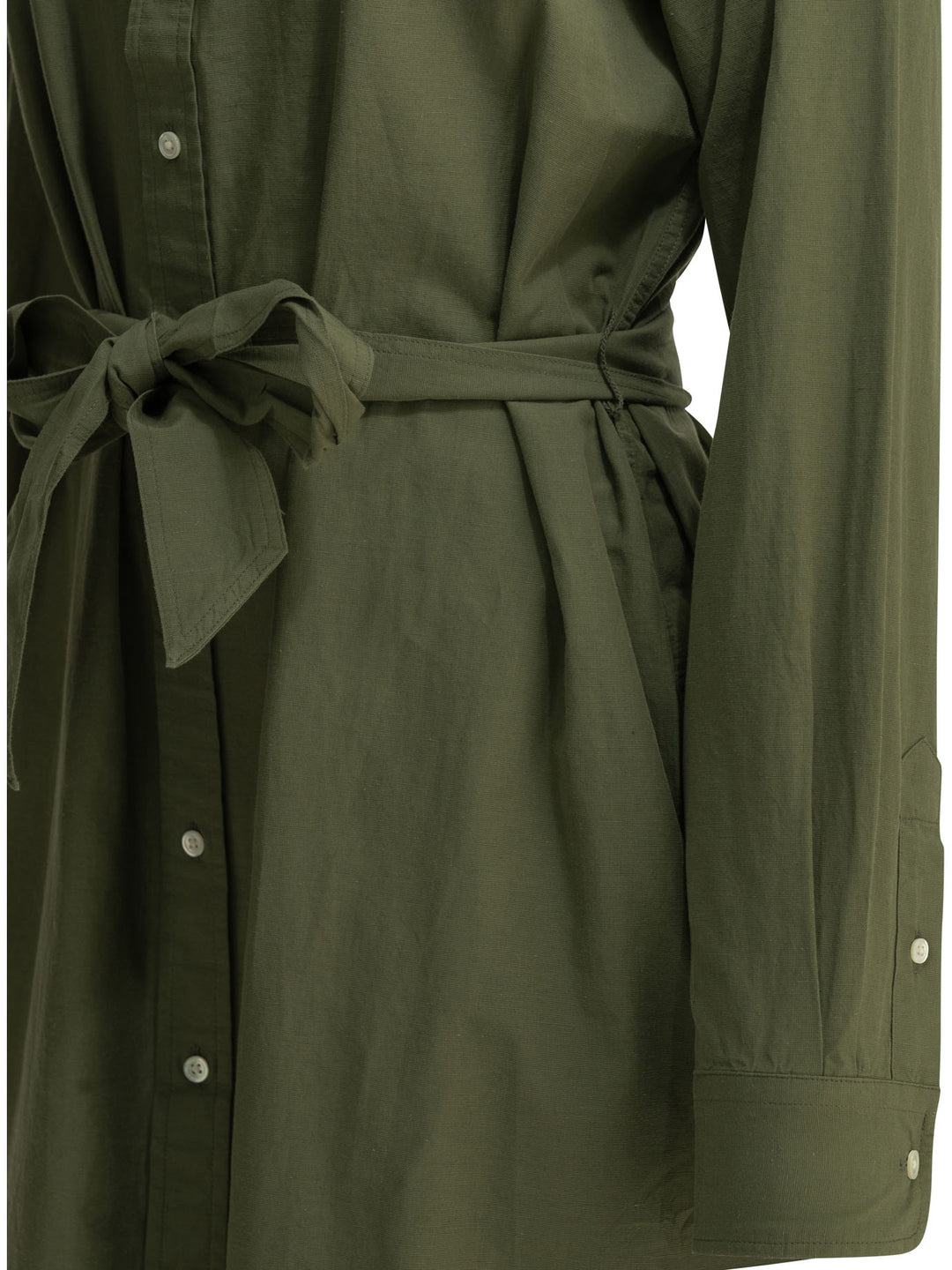 Polo Ralph Lauren Chemisier Midi Dress With Logo Dresses - Green | 4a6126175c469d38caea8447aa58407d4263b6ad