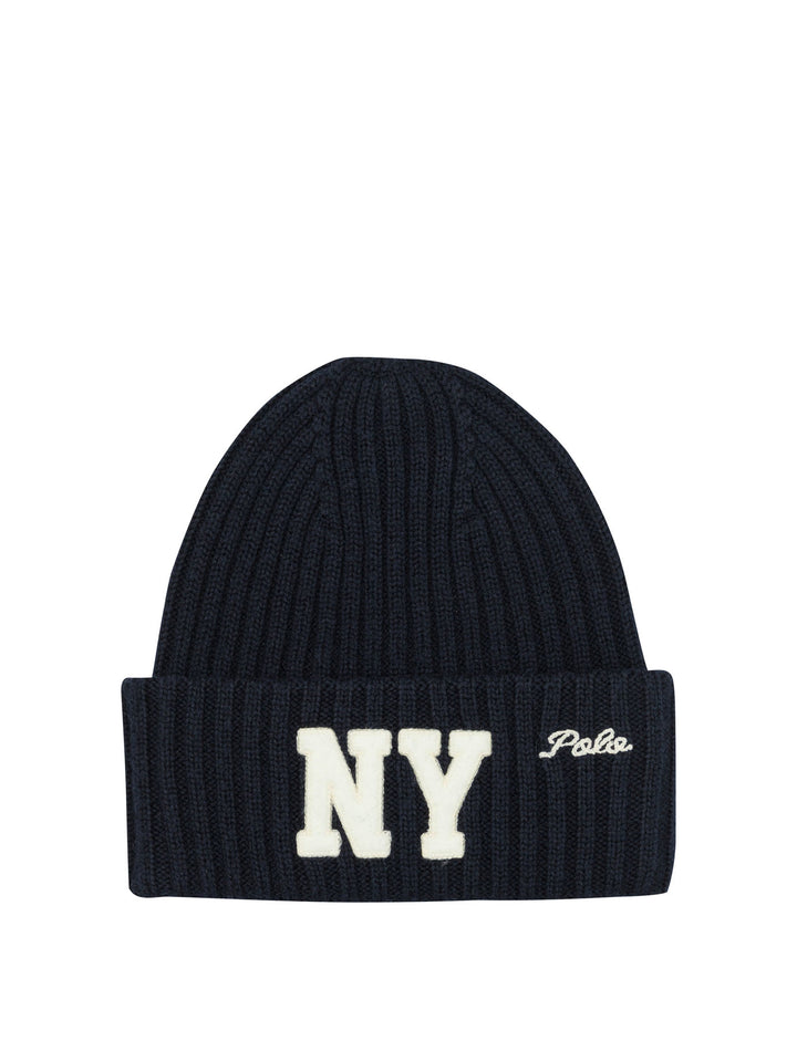 Polo Ralph Lauren Wool Beanie Hats - Blue | 4e9f712f84510c3968a3de8984e23ab4800ab19f