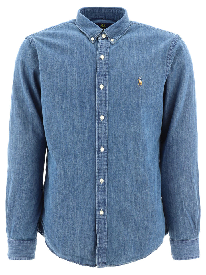 Polo Ralph Lauren Oxford Shirts - Blue | cf0648c25d0b098bc7032ebbd2fdefcedffdae0f