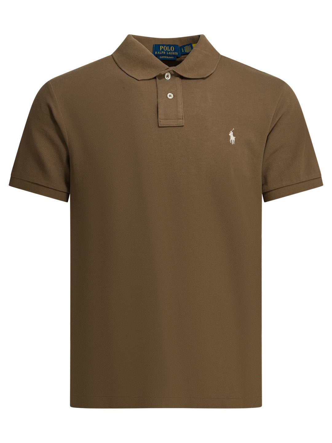 Polo Ralph Lauren Polo Shirt With Buttons And Logo Polo shirts - Brown | d32e88c04ec88db26948deee6dfe79ce79b018f7