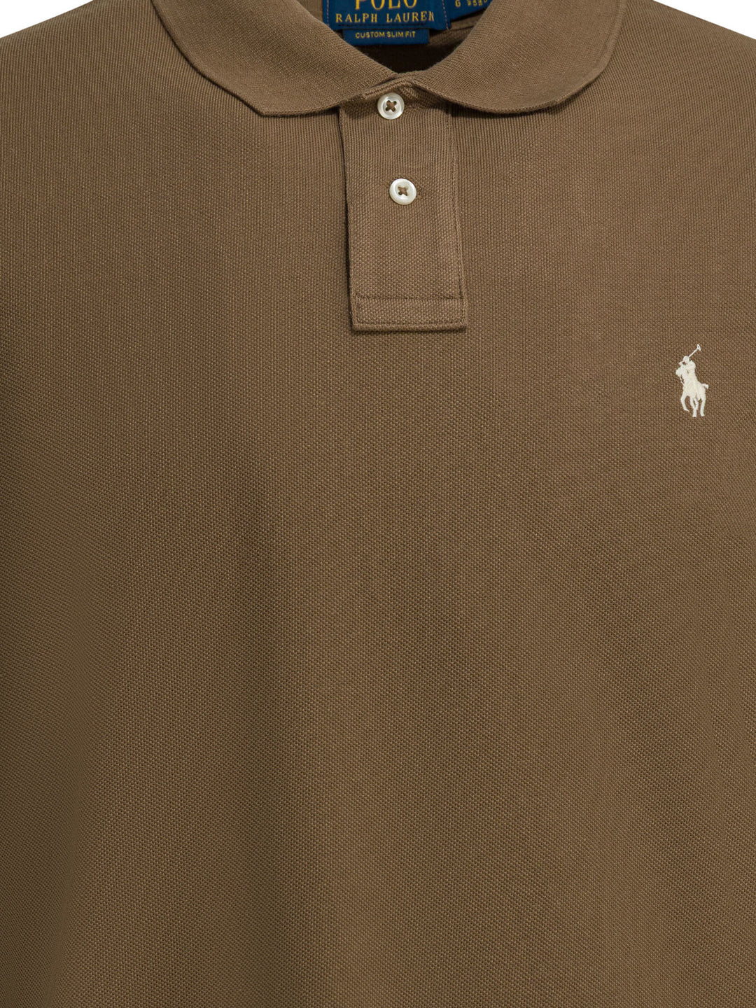Polo Ralph Lauren Polo Shirt With Buttons And Logo Polo shirts - Brown | de1ef1c843f2bf15c9c1c7ec47672d7b0beee92a