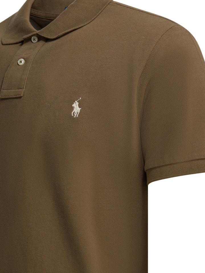 Polo Ralph Lauren Polo Shirt With Buttons And Logo Polo shirts - Brown | 4da4a67a82625aa18335617318b2a01cab1c9c0e