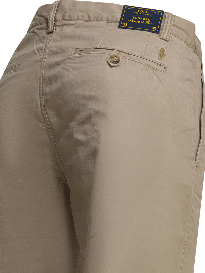 Polo Ralph Lauren Bedford Trousers - Beige | 51887acce0bbbf8aa7834fa2b2e86362396f7fd9