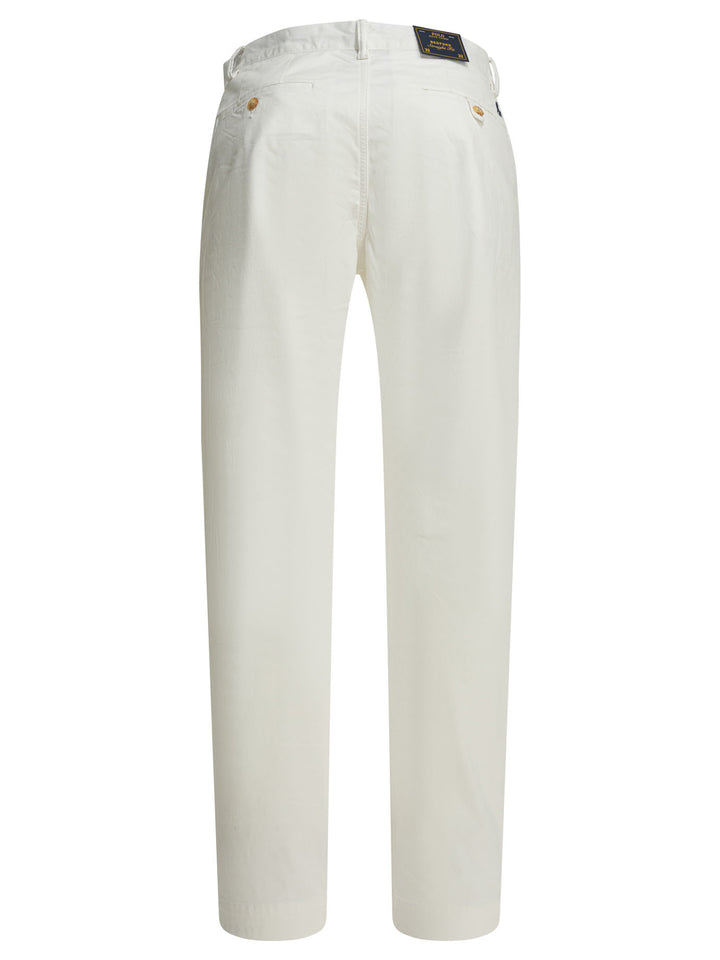 Polo Ralph Lauren Bedford Trousers - White | ecdf8a5b090dfc4d847a96f591139c2108e66ee9